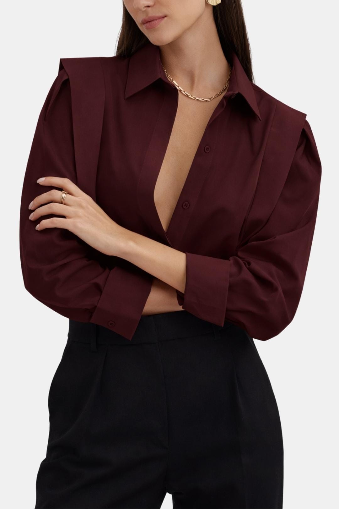 Elvira – Tailored Button Down Shirt